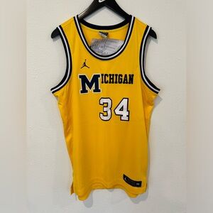 Nike Michigan Wolverines sample basketball jersey size M
